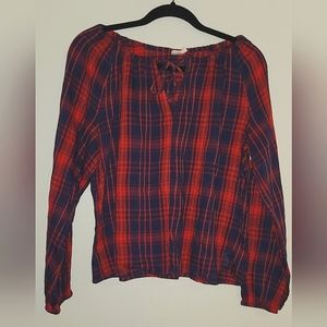 Never Worn! Women's Plaid Shirt